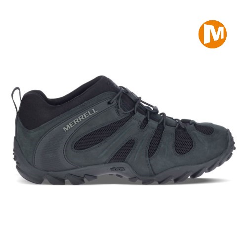 Pánské Pracovní Boty Merrell Cham 8 Stretch Tactical Černé (CZ. YAIZN)